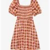 HUNIVERS Her Universe Disney Winnie The Pooh Gingham Smock Dress -Sweaters And Cardigans Sales 19577924 hi