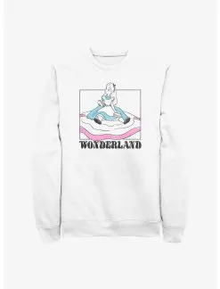 Null Disney Alice In Wonderland Soft Pop Wonderland Sweatshirt