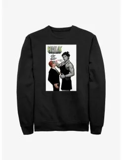 Null Marvel She-Hulk Love In The Air Comic Sweatshirt