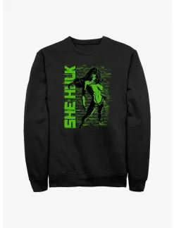 Null Marvel She-Hulk Green Sensation Sweatshirt