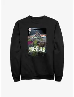 Null Marvel She-Hulk Legacy Puzzle Comic Sweatshirt