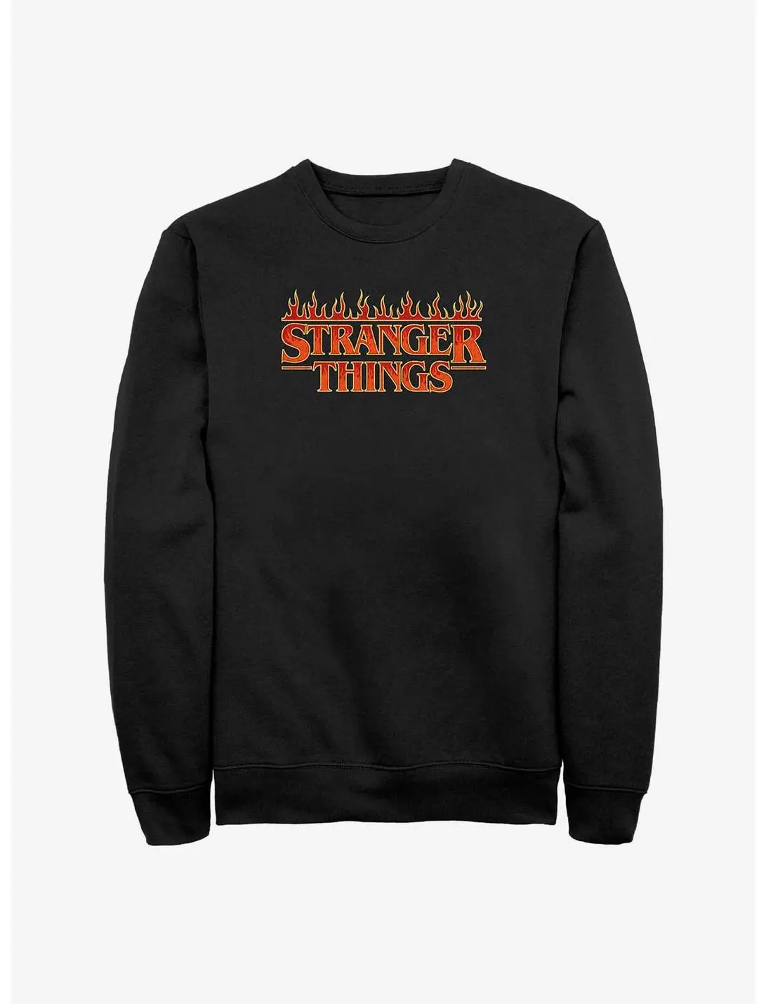 Null Stranger Things Fire Logo Sweatshirt 3 Null Stranger Things Fire Logo Sweatshirt