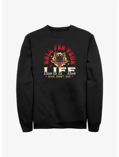 Null Stranger Things Roll For Your Life Sweatshirt
