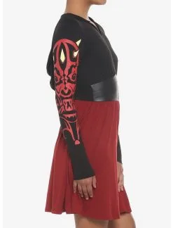 HUNIVERS Star Wars Darth Maul Hooded Dress -Sweaters And Cardigans Sales 19688603 av4