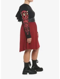 HUNIVERS Star Wars Darth Maul Hooded Dress -Sweaters And Cardigans Sales 19688611 av3