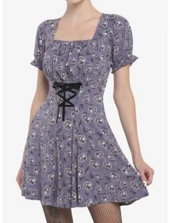 HUNIVERS Her Universe The Nightmare Before Christmas Jack & Sally Corset Dress