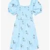 HUNIVERS Disney Peter Pan Flying Allover Print Smock Dress -Sweaters And Cardigans Sales 19688952 hi