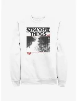 Null Stranger Things Upside Down Photo Sweatshirt