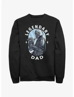 Null Star Wars The Mandalorian Legendary Dad Sweatshirt