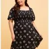 HUNIVERS Her Universe Star Wars Icons Smocked Dress Plus Size -Sweaters And Cardigans Sales 19829265 hi