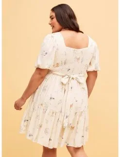 HUNIVERS Her Universe Disney Bambi Floral Sweetheart Tiered Dress Plus Size -Sweaters And Cardigans Sales 19829325 av2