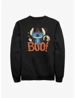 Null Disney Lilo & Stitch Boo! Sweatshirt