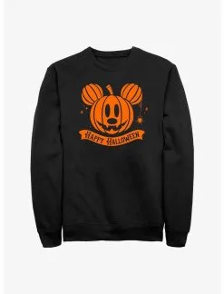 Null Disney Mickey Mouse Pumpkin Head Sweatshirt