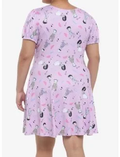 HUNIVERS Universal Monsters Chibi Characters Dress Plus Size 7 HUNIVERS Universal Monsters Chibi Characters Dress Plus Size -Sweaters And Cardigans Sales 19878635 av2