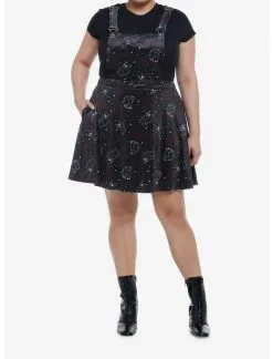 HUNIVERS Her Universe Studio Ghibli Kiki's Delivery Service Jiji Star Velvet Skirtall Plus Size -Sweaters And Cardigans Sales 19947116 av1