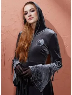 HUNIVERS Her Universe The Witcher Velvet Hooded Cardigan -Sweaters And Cardigans Sales 19957949 av3