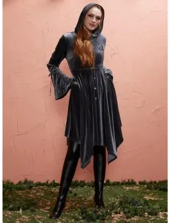 HUNIVERS Her Universe The Witcher Velvet Hooded Cardigan -Sweaters And Cardigans Sales 19957949 av4