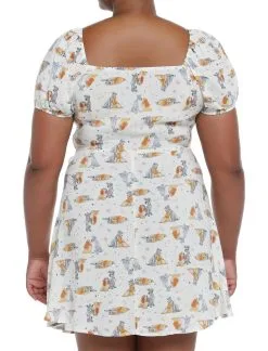 HUNIVERS Disney Lady And The Tramp Sweetheart Dress Plus Size -Sweaters And Cardigans Sales 20003975 av2