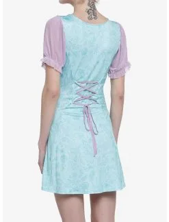 HUNIVERS Her Universe Disney The Little Mermaid Lace-Up Sweetheart Dress -Sweaters And Cardigans Sales 20018111 av2