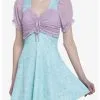 HUNIVERS Her Universe Disney The Little Mermaid Lace-Up Sweetheart Dress -Sweaters And Cardigans Sales 20018111 hi