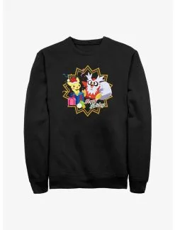 Pokémon Pichu And Delibird Holiday Party Sweatshirt