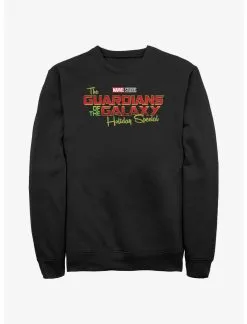 Marvel Guardians Of The Galaxy Holiday Special Logo Sweatshirt
