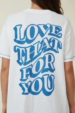 Cotton On Women The Oversized Graphic Tee -Sweaters And Cardigans Sales 2051889 272 4