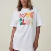Cotton On Women The Oversized Graphic Tee -Sweaters And Cardigans Sales 2051889 274 2