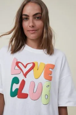 Cotton On Women The Oversized Graphic Tee -Sweaters And Cardigans Sales 2051889 274 4