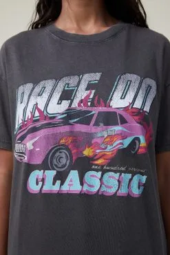 Cotton On Women The Oversized Graphic Tee -Sweaters And Cardigans Sales 2051889 295 4