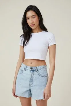 Cotton On Women A-Line Denim Short