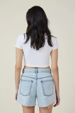 Cotton On Women A-Line Denim Short -Sweaters And Cardigans Sales 2052716 35 3