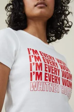 Cotton On Women Micro Fit Rib Graphic License Tee -Sweaters And Cardigans Sales 2052880 83 4