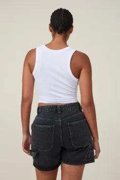 Cotton On Women Carpenter Denim Short -Sweaters And Cardigans Sales 2053642 05 3