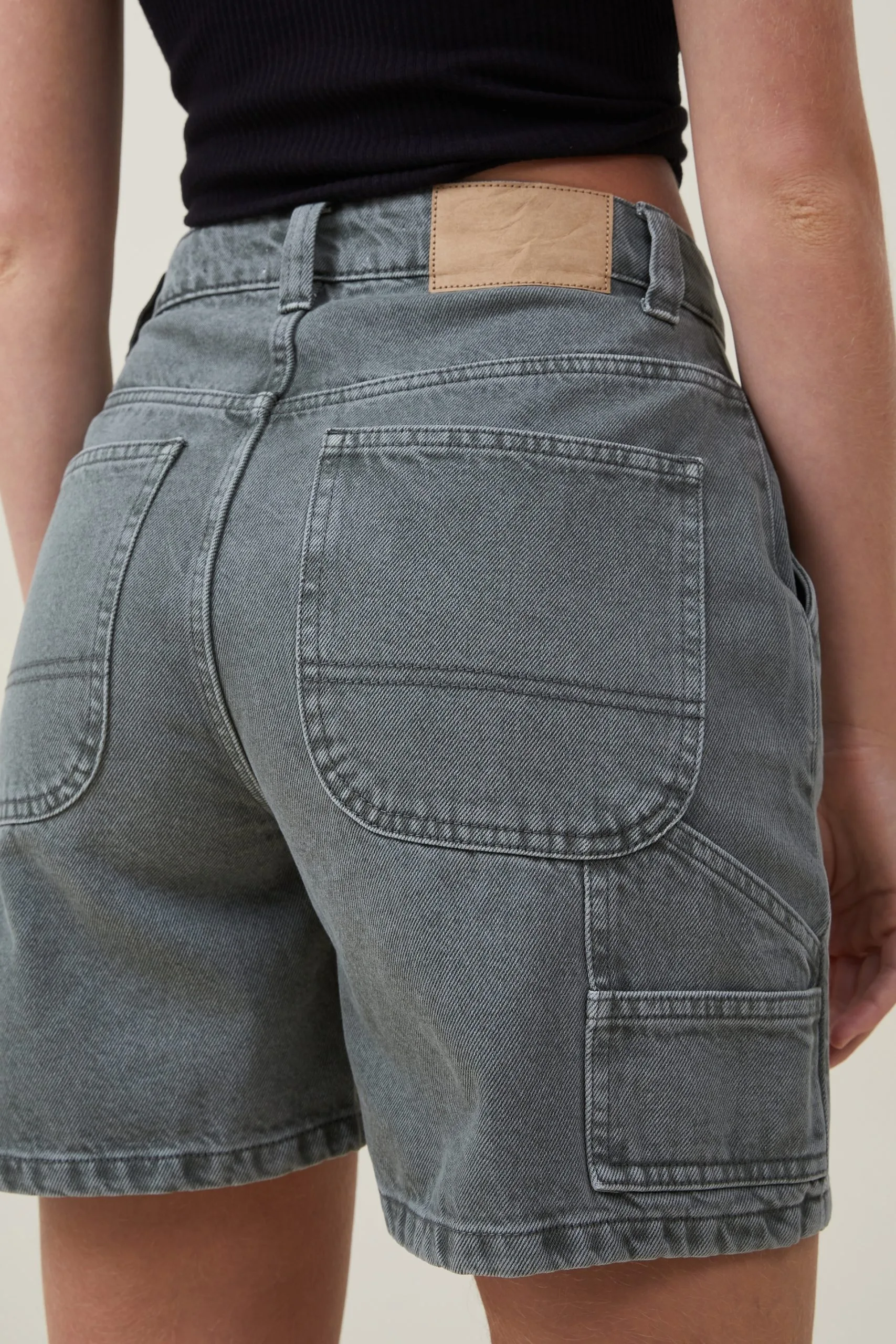 Cotton On Women Carpenter Denim Short 5 Cotton On Women Carpenter Denim Short - Image 3