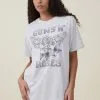 Cotton On Women The Oversized Guns N Roses Tee -Sweaters And Cardigans Sales 2054177 10 2