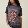Cotton On Women The Oversized Rolling Stones Tee -Sweaters And Cardigans Sales 2054178 12 2
