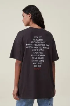 Cotton On Women The Oversized Acdc Tee -Sweaters And Cardigans Sales 2054181 05 3