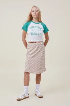 Cotton On Women Micro Fit Rib Raglan Graphic Tee -Sweaters And Cardigans Sales 2054652 11 4