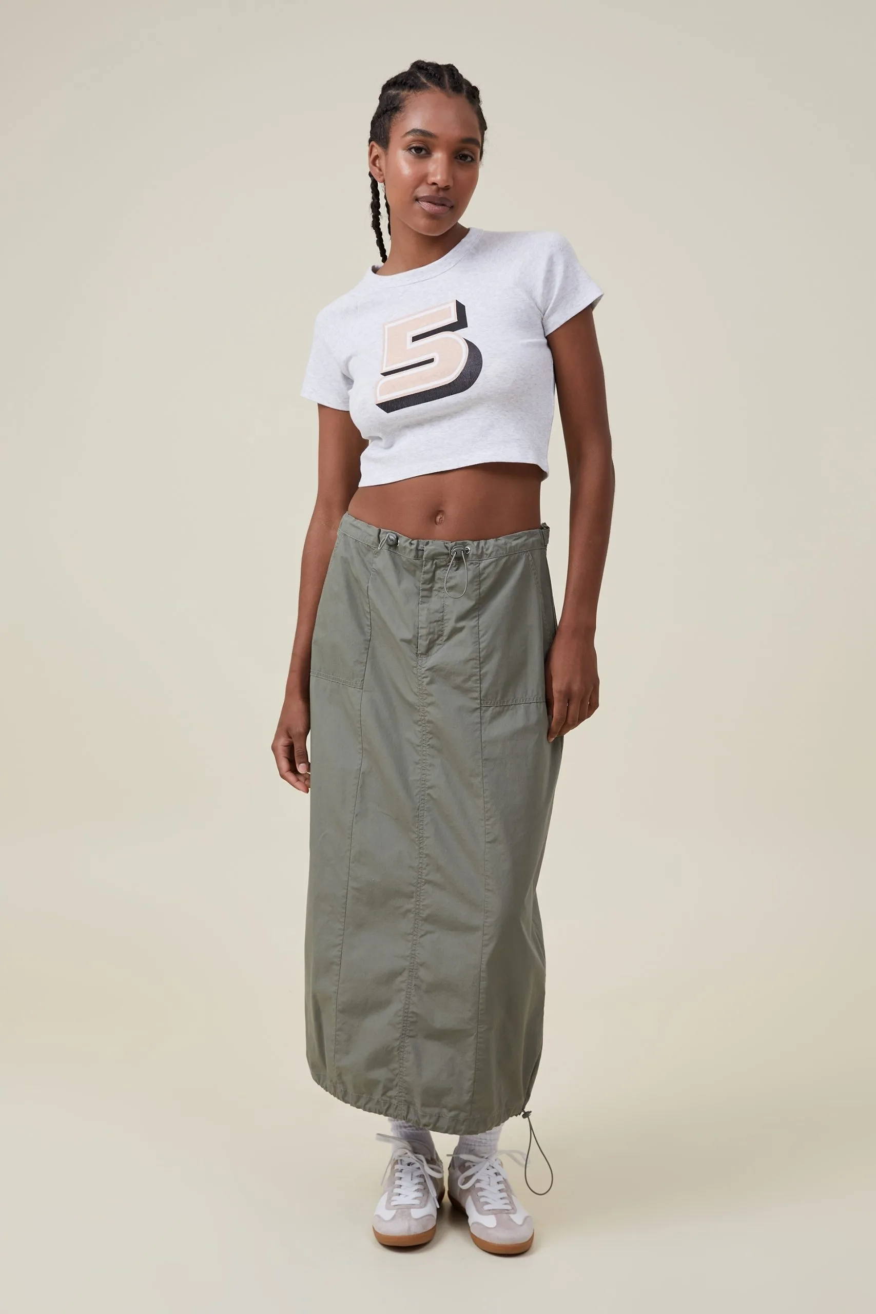 Cotton On Women Micro Fit Rib Raglan Graphic Tee 4 Cotton On Women Micro Fit Rib Raglan Graphic Tee - Image 2