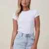 Cotton On Women High Mom Denim Short
