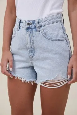 Cotton On Women High Mom Denim Short -Sweaters And Cardigans Sales 2054689 48 5