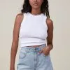 Cotton On Women High Mom Denim Short -Sweaters And Cardigans Sales 2054689 49 2