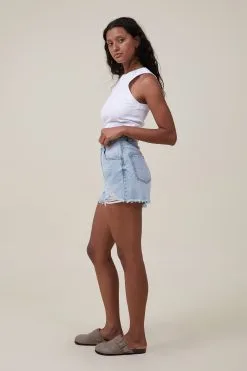 Cotton On Women High Mom Denim Short -Sweaters And Cardigans Sales 2054689 49 5