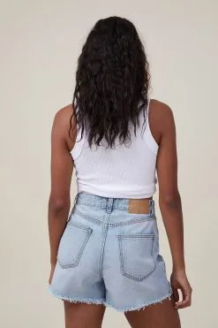 Cotton On Women High Mom Denim Short -Sweaters And Cardigans Sales 2054689 49 6