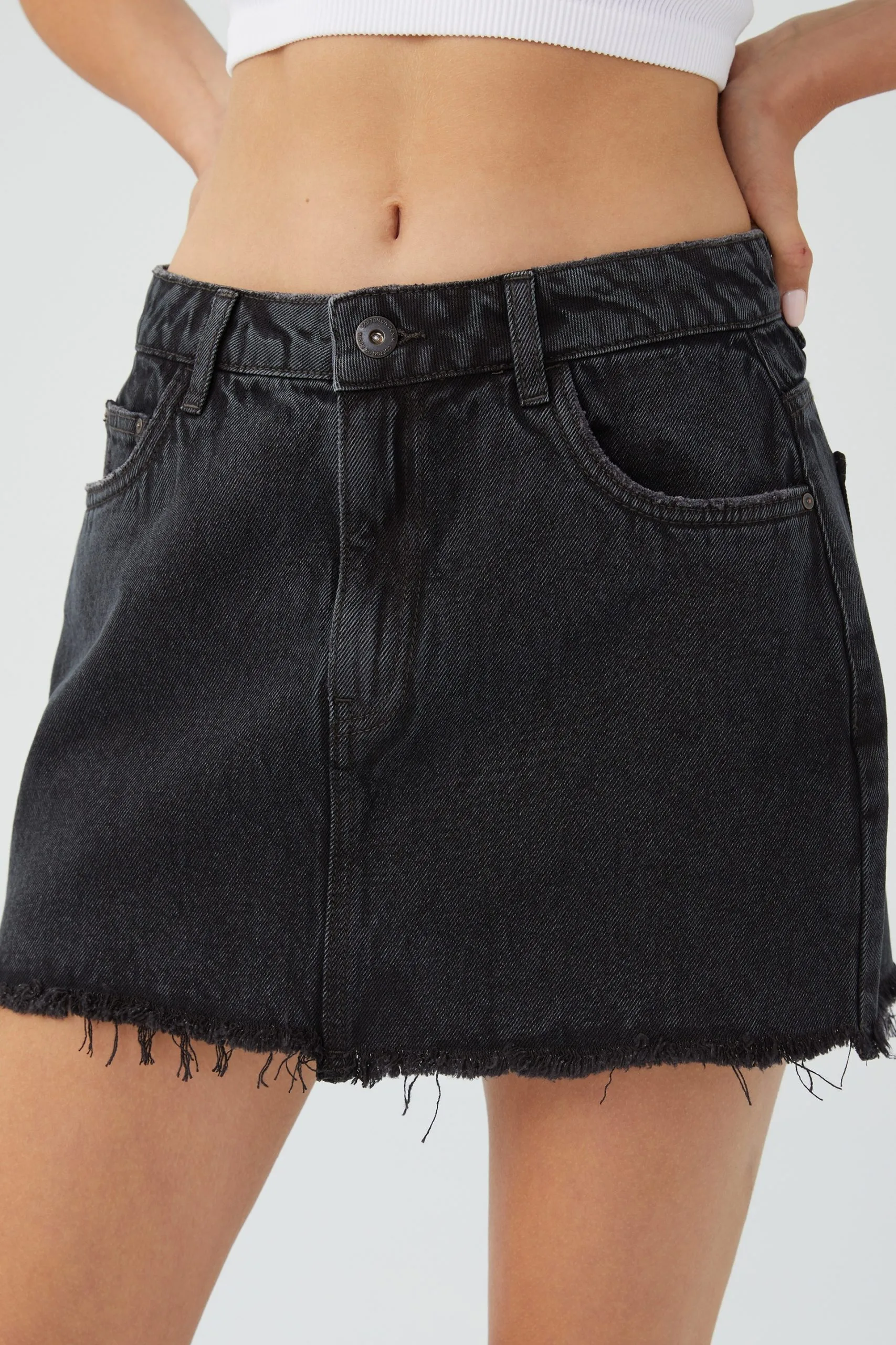 Cotton On Women Denim Micro Mini Skirt 6 Cotton On Women Denim Micro Mini Skirt - Image 4