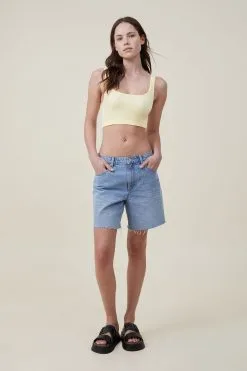 Cotton On Women Seamless Abbie Micro Crop Tank -Sweaters And Cardigans Sales 2054993 11 1