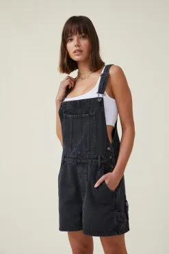 Cotton On Women Utility Denim Short Overall -Sweaters And Cardigans Sales 2054997 03 4