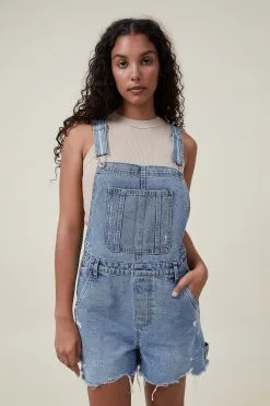 Cotton On Women Utility Denim Short Overall