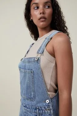 Cotton On Women Utility Denim Short Overall -Sweaters And Cardigans Sales 2054997 13 4